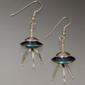 UFO earrings